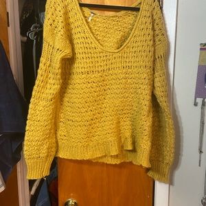 Over sized wool blend sweater